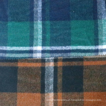2021 Fabricante da China Italiana Tweed Tweed Lool Taber 100% Poliéster Cheques de inverno roupas de tecido